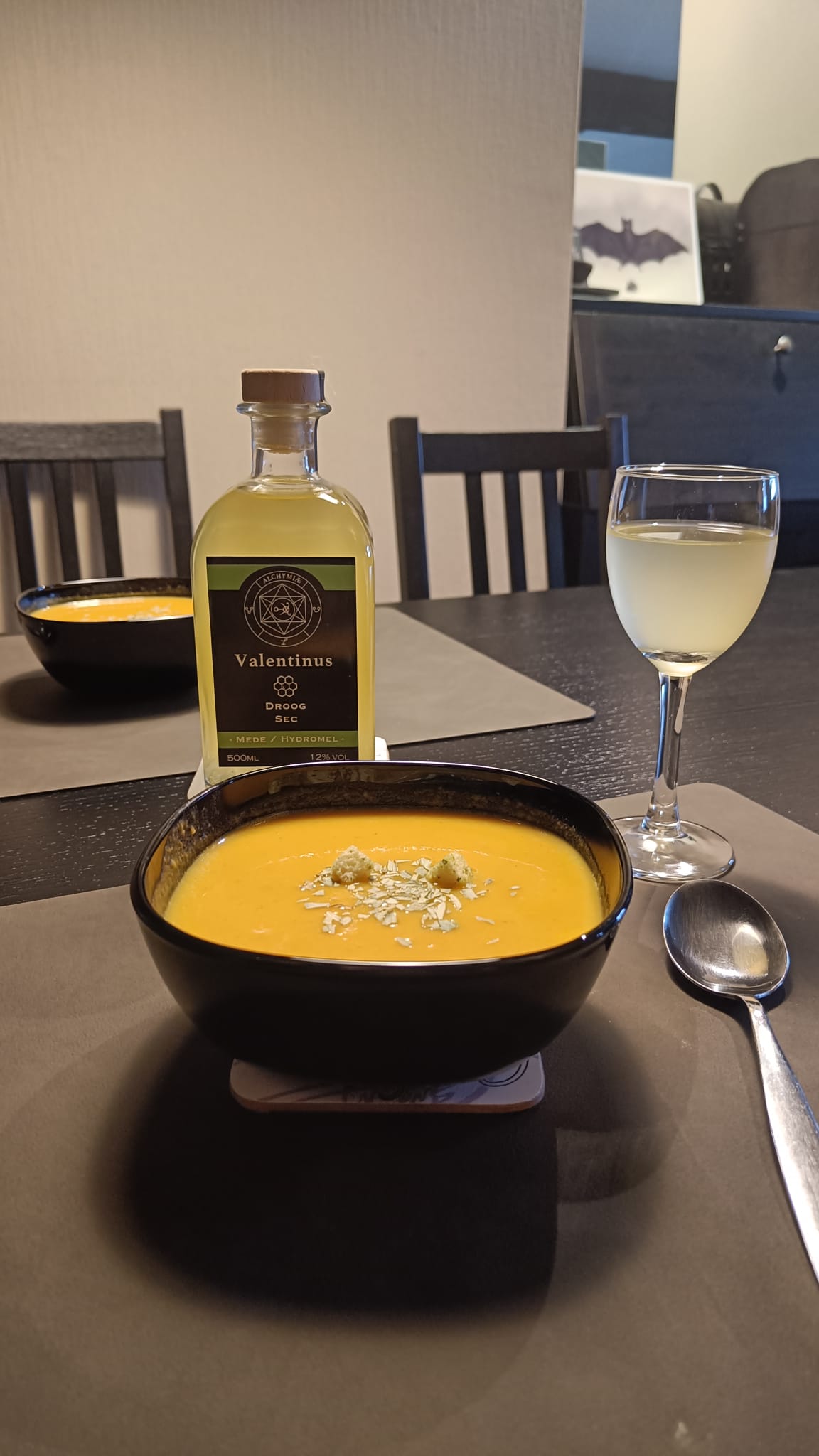 Soupe de carottes à l'estragon